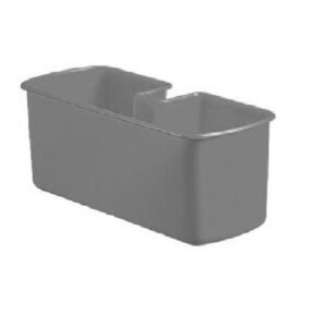 CESTA PORTAOBJETOS GRIS