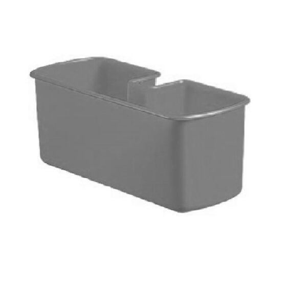 CESTA PORTAOBJETOS GRIS