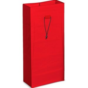 SACO ROJO 120 LTS CON CREMALLERA