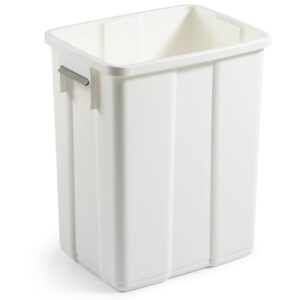 PAPELERA 25 LTS BLANCO - CARRO