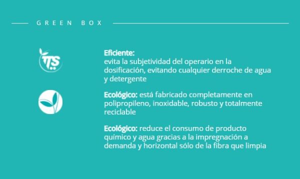 DOSIFICADOR DOSLY 50-350 ML. C/ ACCESORIO VERDE - Imagen 2