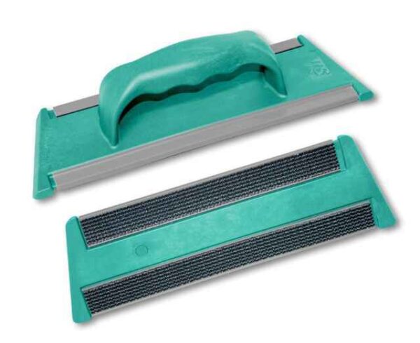 SOPORTE CLEAN GLASS VERDE TER. MANUAL 30 CM C/VELCRO TTS