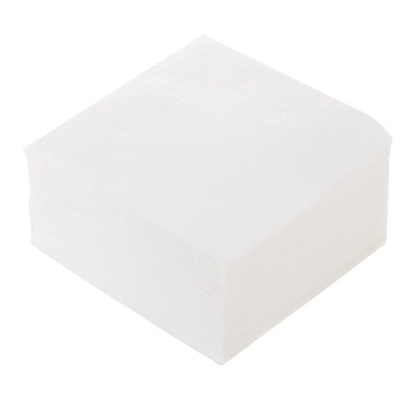 SERVILLETA 30X30 2C BLANCA 100UND. C/48