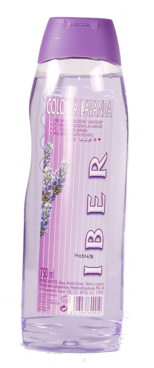COLONIA LAVANDA IBER 750 ML