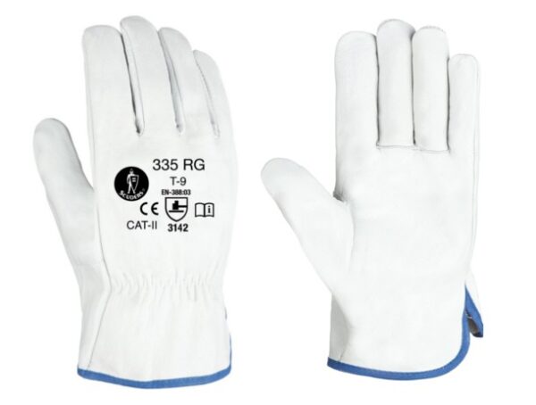 G. FLOR VACUNO GRIS GRADO B C/RIBETE T/8 JM (Paq. 12 unds / C-120 unds)