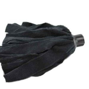 FREGONA MICROFIBRA PP TIRAS NEGRAS
