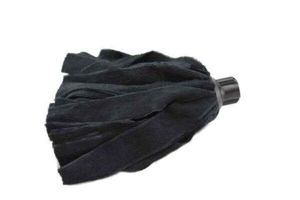 FREGONA MICROFIBRA PP TIRAS NEGRAS