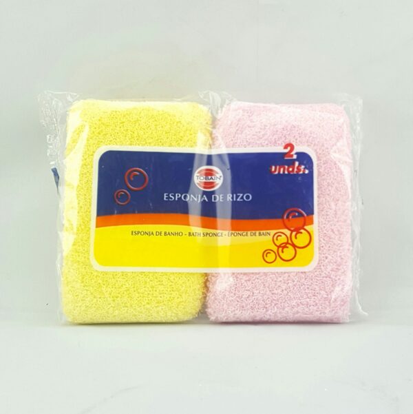 ESPONJA BAÑO RIZO L-2 TOBAIN