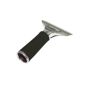 MANGO INOX EMPUÑADURA NEGRA