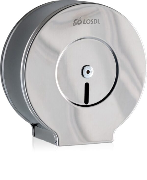 PORTARROLLO HIG. IND. INOXIDABLE CON LLAVE