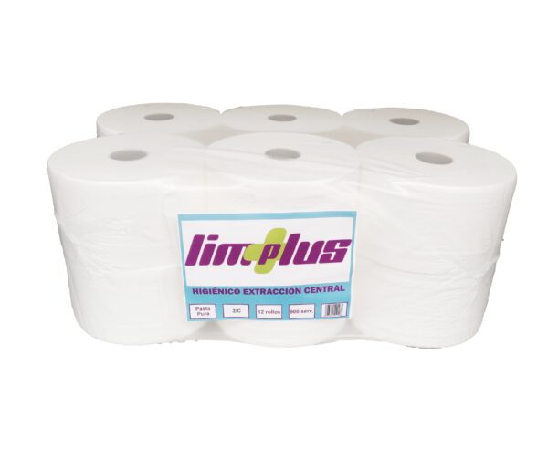 HIGIENICO EXTRA EXTRACCIÓN CENTRAL PASTA 12R