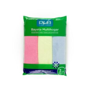 BAYETA MULTIHOGAR MICROFIBRA (PACK.3 COLORES)