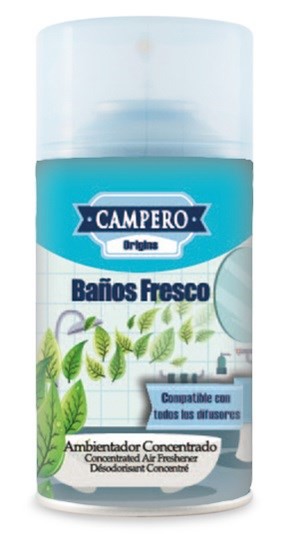 AMBIENTADOR CAMPERO TRONIC BAÑOS FRESCOS SPRAY 250ml
