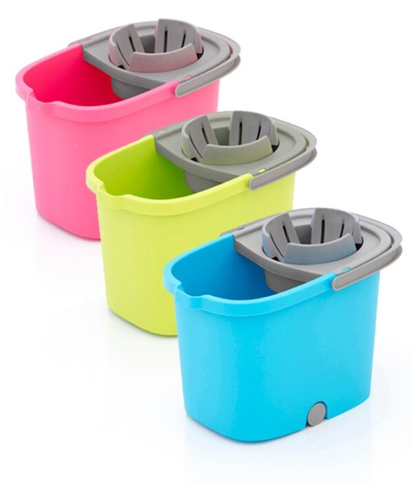 CUBO RECT. 16 lts + ESCURRIDOR FACIL C/RUEDAS - Imagen 2