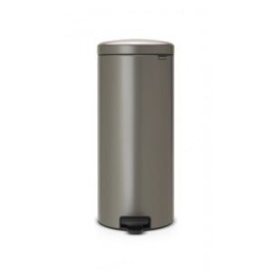 PAPELERA IGNIFUGA 30 LTS NEWICON PEDAL, BRABANTIA PLATA