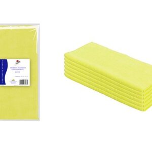 BAYETA MICROFIBRA AMARILLA (LOTE 6 UNDS)