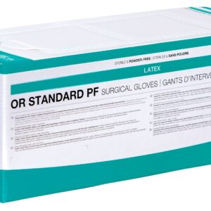 GUANTE QUIRURGICO LATEX S/POLVO T.7 C-50 UNDS