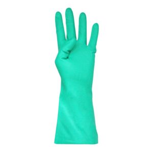 GUANTE NITRILO LIMPIEZA EXTRAFUERTE VERDE T-M