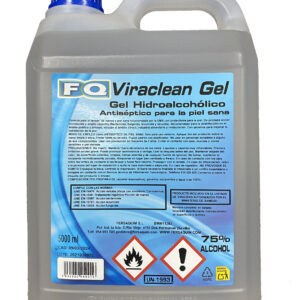 VIRACLEAN GEL DESINFECTANTE-HIDROALCOHOLICO PIEL 1 L