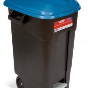 CONTENEDOR TAYG 120 lts AZUL C/PEDAL