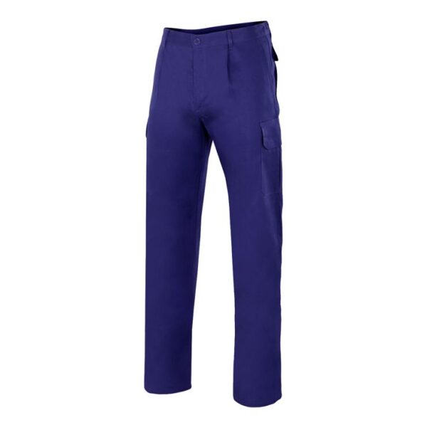 PANTALON 100% ALGODON AZULINA T-38