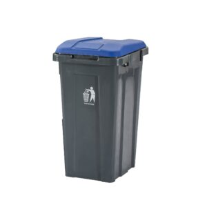 CONTENEDOR 50 lts CON TAPA AZUL