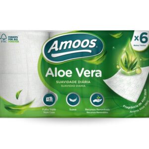PAPEL HIGIENICO DOMEST. ALOE VERA 3C 6R C7