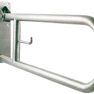 BARRA ABATIBLE 80cm INOX GIRO VERTICAL