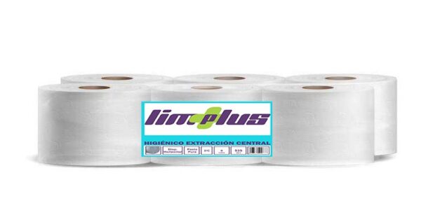 HIGIENICO EXTRA EXTRACCIÓN CENTRAL HIGIC PASTA 6R