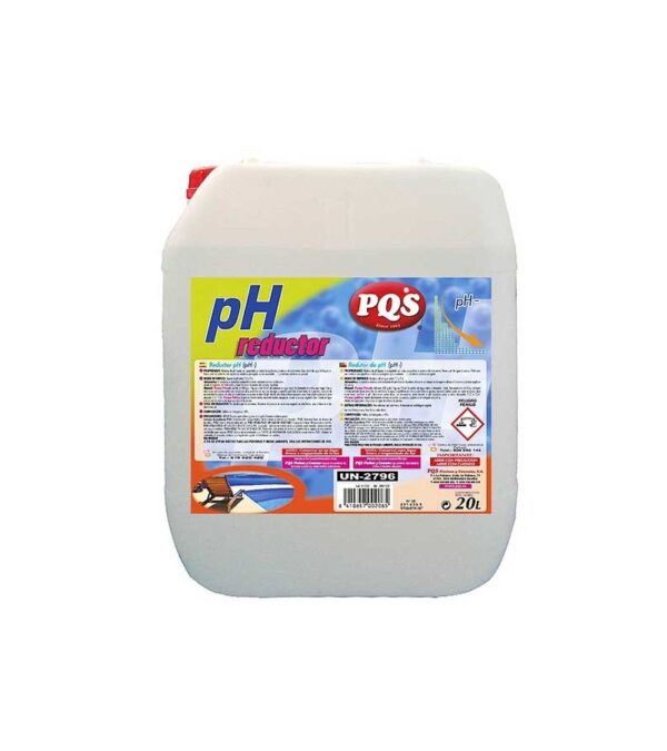 REDUCTOR PH MENOS LIQ. 20 LTS