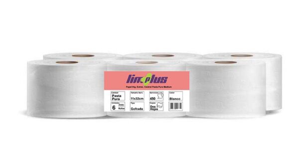 HIGIENICO EXTRACCION CENTRAL PASTA PURA MEDIUM 6R