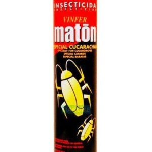 INSECTICIDA MATON CUCAS SPRAY 600 ML.