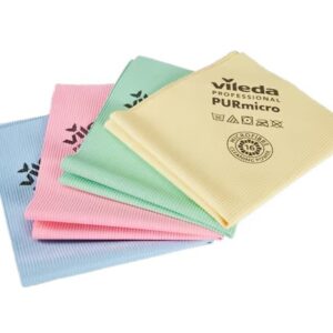 BAYETA MULTIUSOS DE MICROFIBRA PURmicro VILEDA 38X45 GRIS/ROSA UNIDAD