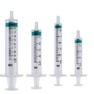 JERINGA 3 CUERPOS CONO LUER CONCENTRICA 2ML UNIDX  100UNDS BD