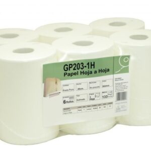 PAPEL SECAMANOS AUTOCORTE CP203 1KG HORIZ.6R