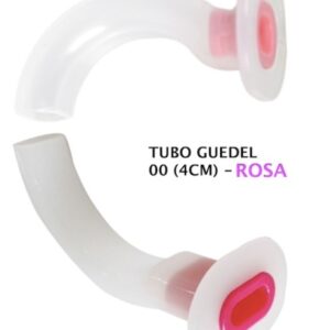 TUBO GUEDEL 00 4 CM ROSA
