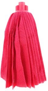 FREGONA MICROFIBRA TIRAS ROJAS