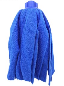FREGONA MICROFIBRA TIRAS AZULES