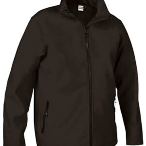 CHAQUETA SOFTSHELL HORIZON VALENTO NEGRA ORION TALLA M