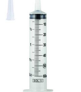 JERINGA 60 ML CON CONO CATETER CAJA - 30 UNDS