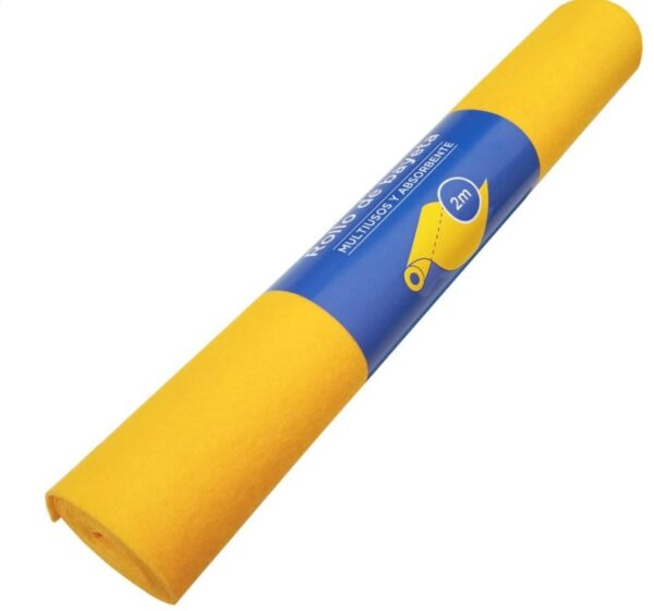 ROLLO BAYETA AMARILLA A-14 PRECORTADO 2X0,36 M.