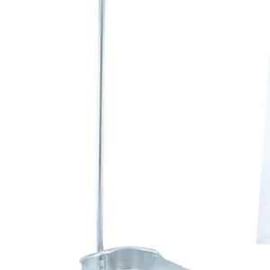 RECOGEDOR C/MANGO ACERO GALVANIZADO UND. C-12