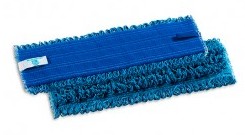 RECAMBIO MICROFIBRA AZUL CON VELCRO 40x10,5cm TTS