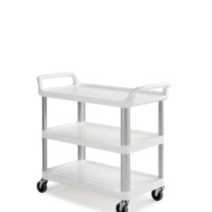 CARRO SHELF 3700W BLANCO 3 EST. C/RUEDAS 100ø