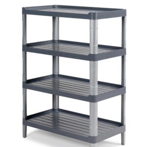 ESTANTERIA SHELF 3804E GRIS 4 EST.