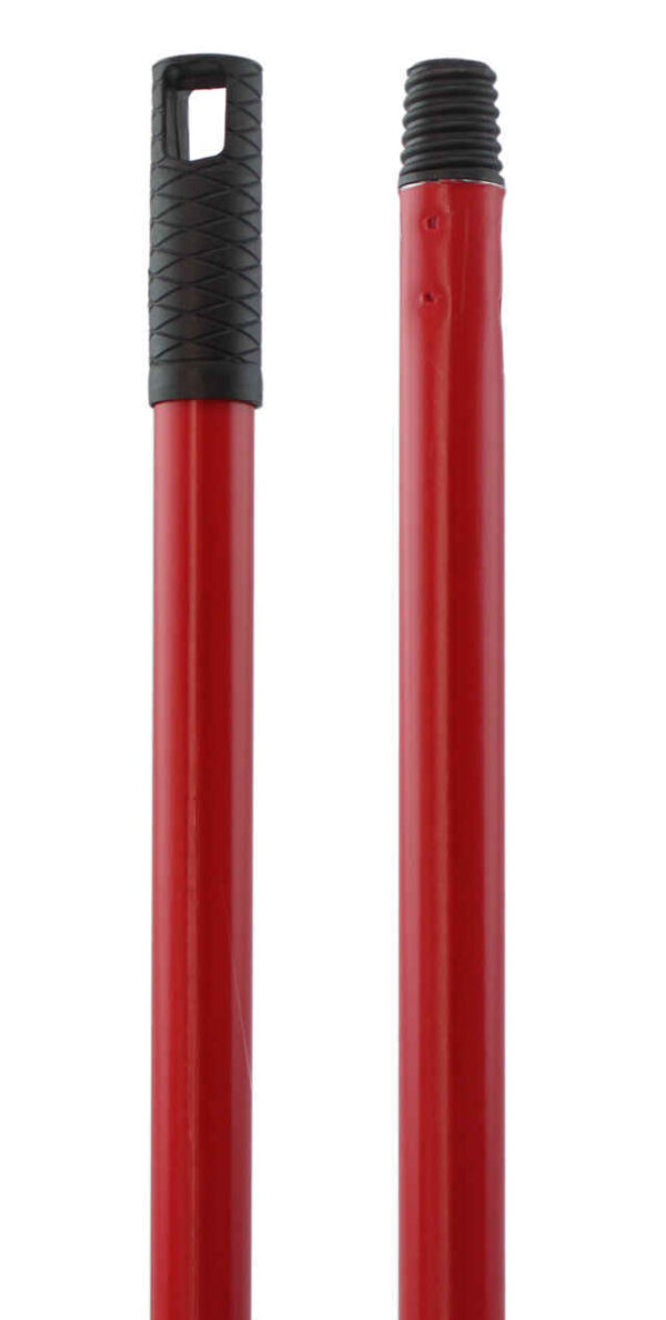 MANGO METALICO ACRILICO ROJO 1,40 MT.