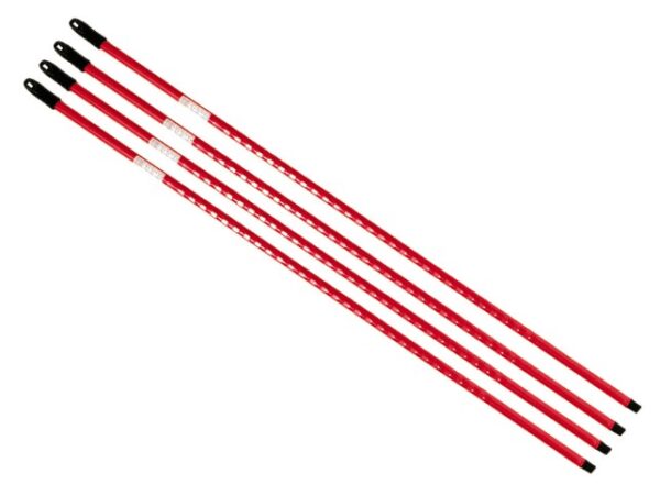 MANGO ANTIDESLIZANTE 1,40 MT. ROJO