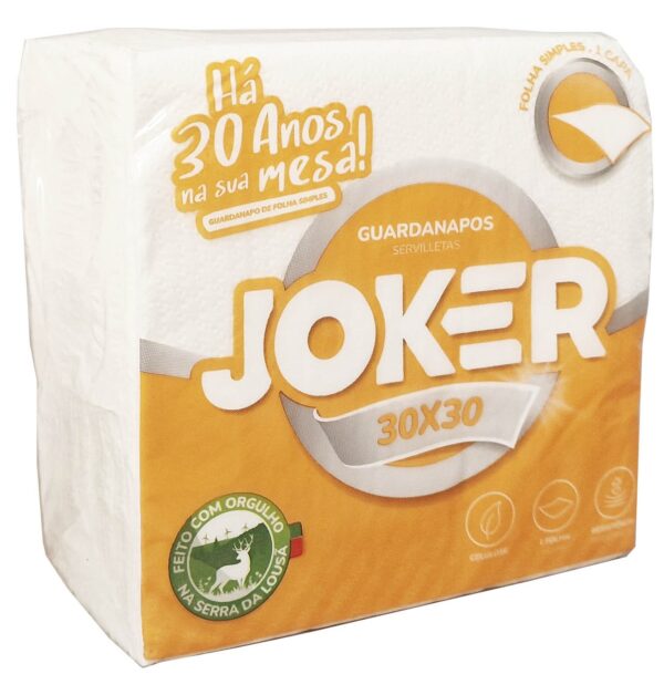 SERVILLETA 30X30 1C BLANCA 70 UND. C-60 - Imagen 2