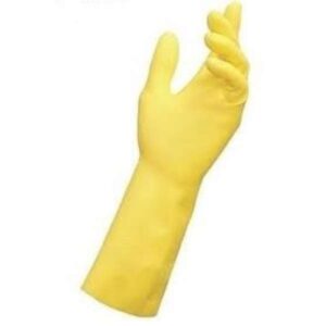 GUANTE LIMPIEZA FLOCADO AM. T-M