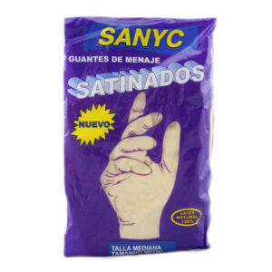 GUANTE LIMP.SATINADO SANYC T/M